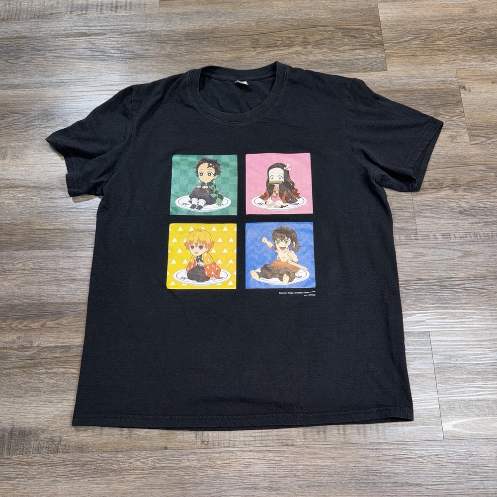 Kura Sushi x Demon Slayer Shirt Unisex Large Limited Edition  Anime